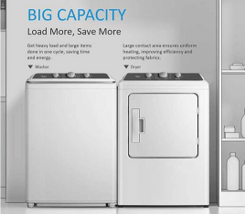 Midea Washer Dryer Set